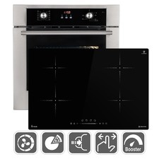 Cuisinière: 60cm Four encastrable BO8810SS + 77cm Plaque Induction IH87704RL
