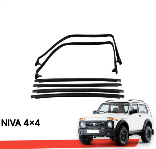 Side window seals lada - window,