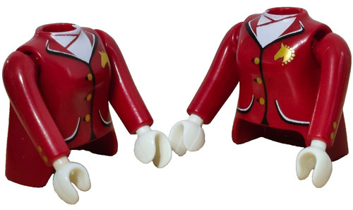 Playmobil corps bras veste - bras,