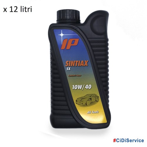 12l huiles moteur sintiax - ip,