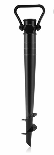 Pied parasol vrille avec - parasol,