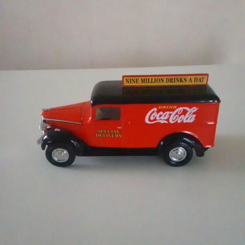 Matchbox gmc van coca - van, coca-cola