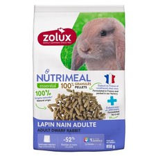 Granulés pour lapin nain
