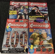Lot 4 magazines vintage jeux vidéos consoles + 98 99 100 101 Zelda Tekken Gore