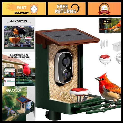 Solar powered smart bird - solar-powered,
