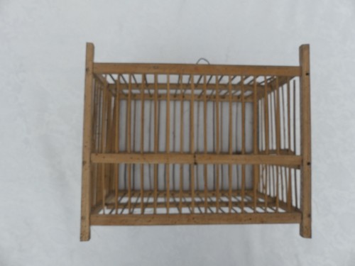 Cage grillon bois - cage,