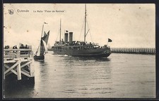 CPA Ostende, La Malle Pieter de Koninck 