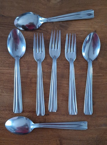 Ménagère inox 7 pièces - inox,