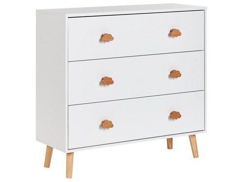 Commode tiroirs poignées - à, 3