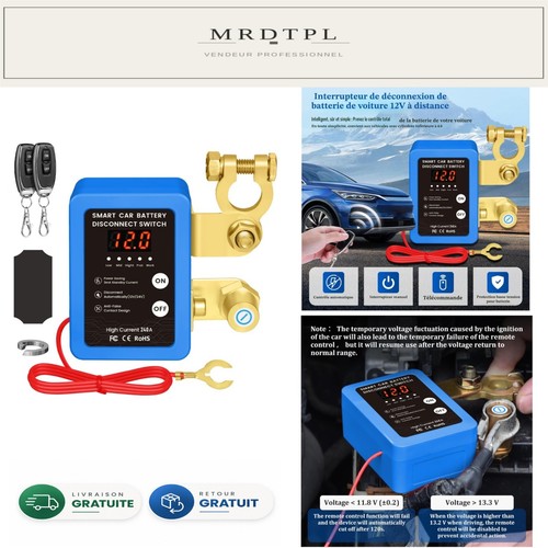 Coupe circuit batterie - coupe,