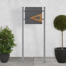 Boîte aux lettres sur pieds