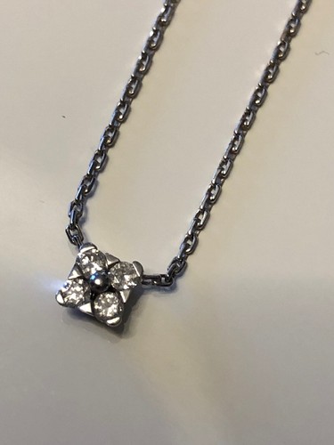 Collier carats diamant - or, 18