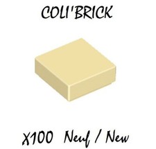 Lego 3070b - 100x Plaque Lisse