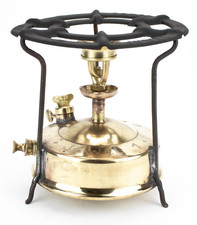 Stove JUWEL 1 Germany / Czechoslovakia G. Barthel Vintage Brass Pressure Cooker