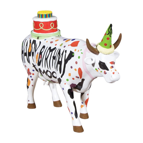 Cow parade joyeux anniversaire - cow,