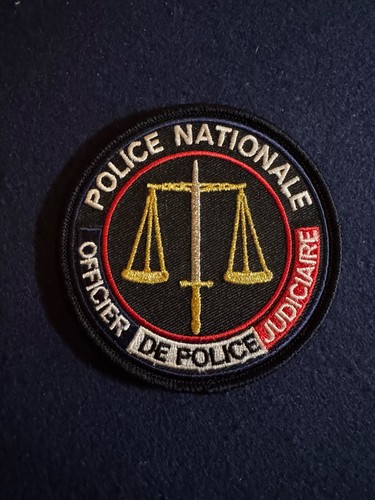 Ecusson officier police - ecusson,