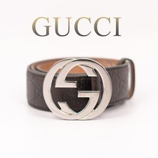 Cinturon Gucci Signature GG Verificado por Entrupy