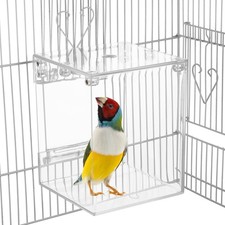 Accessoires Pour Cage À Oiseaux Animaux De Compagnie Bain Calopsitte