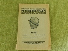Military Scientific Communications Book 1930! 61st year