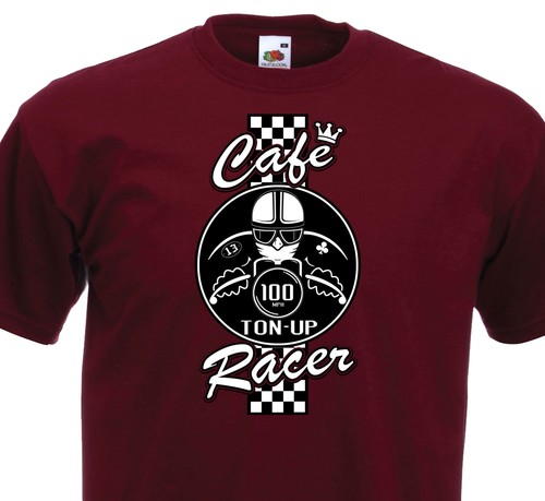 Shirt cafe racer vintage - t-shirt,