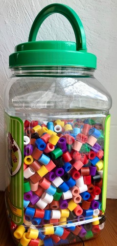 Perles hama maxi couleurs - perles,