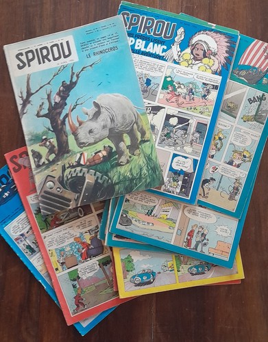 Journal spirou lot de 12 - de,