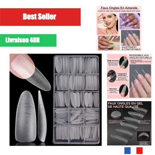 300 capsules ongles amande - amande, 15