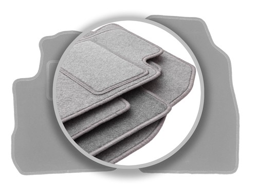 Tapis sol gris pour ford - pour,