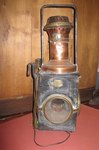 Ancienne lampe sncf locomotive - ancienne,