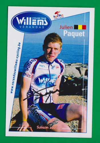 Cyclisme carte cycliste julien - cyclisme,