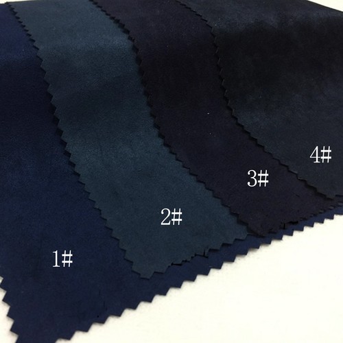 Tissu velours doux - doux, bleu
