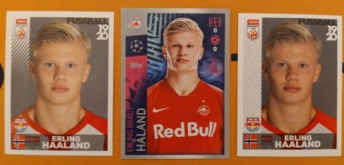Rare rookie erling haaland - erling, red