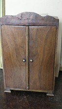 wooden dollhouse cabinet 28cm
