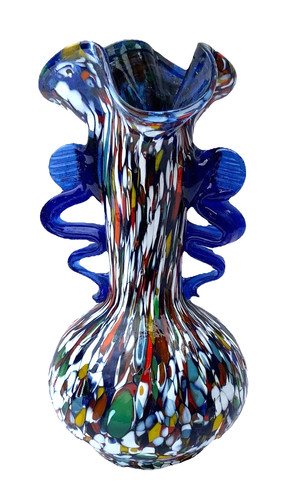 Joli vase millefiori murano - millefiori,
