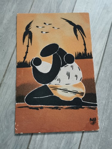 Tableau sable ethnique - tableau, de