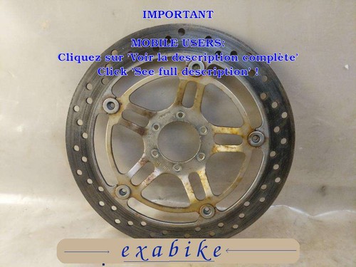 Disque frein avant - de,