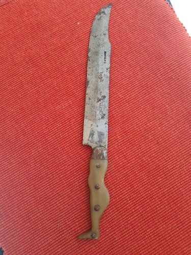 Couteau ancien jambe - ancien, botte