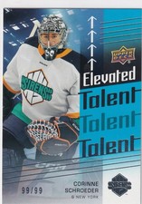 2024-25 Upper Deck PWHL 2nd Edition ELEVATED TALENT Blue /99 ( Pick from List )