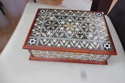 Boite bijoux à thé - bijoux,