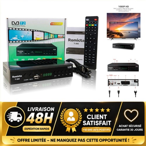 Décodeur tnt dvb c - décodeur, hd