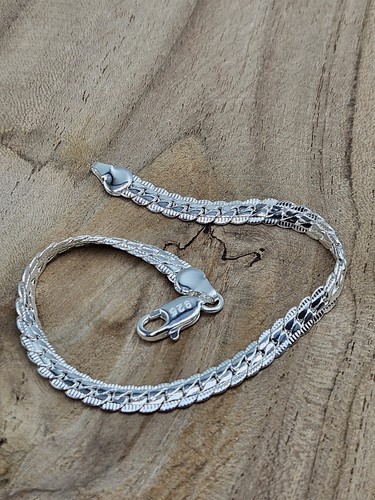 Bracelet serpent boa argent - bracelet, en