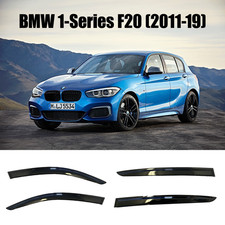 For BMW 1 Series 11-19 F20 5-Door Hatchback Wind Deflectors Tinted 4Pcs Rain Sun