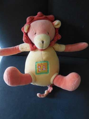 Doudou peluche musical lion - doudou,