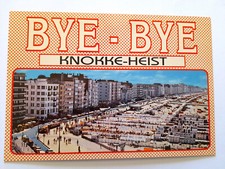 Carte postale Belgique - Bye - Bye - Knokke-Heist - Station Balnéaire