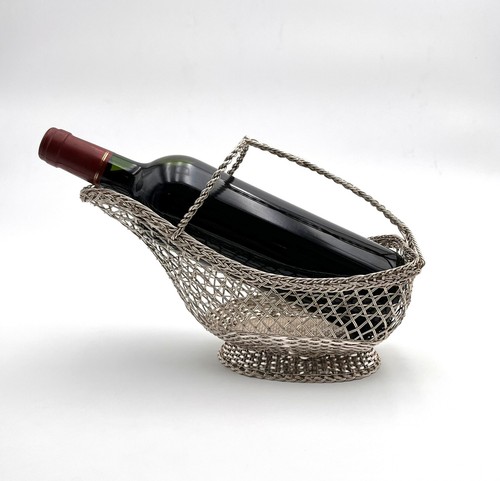 Panier porte bouteille - panier, vin