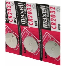 Pack de 5 piles maxell pour