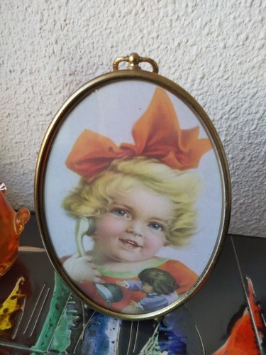 Cadre vintage laiton - vintage,