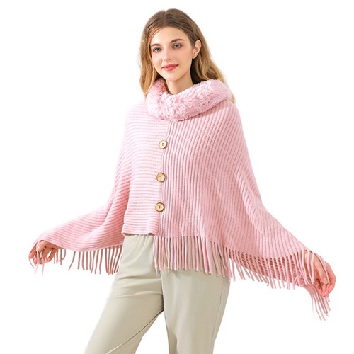 Poncho femme fausse - poncho, en