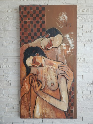 Tableau huile sur - huile, toile