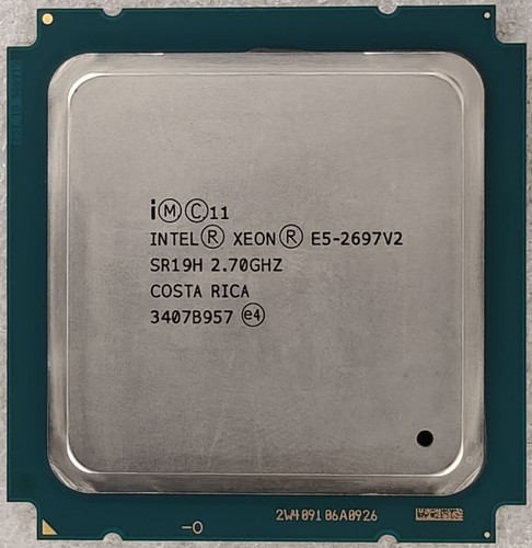Intel xeon 2697 2 - v2, 2.7ghz